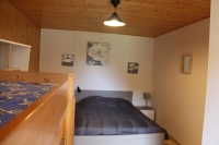 Gîte 1 du Fays - Chambre 4 personnes - 1 Lit double 140 et 2 lits superposés de 90