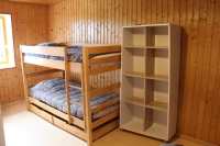 Gîte 1 du Fays - Chambre 4 personnes - Lits superposés de 90